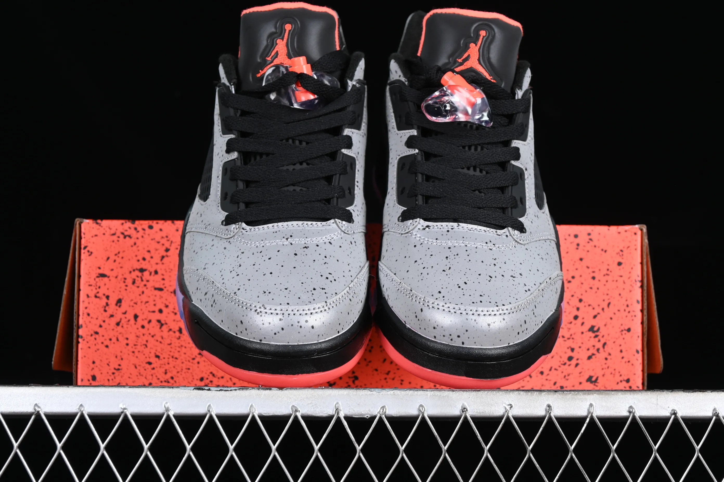 All categories Air Jordan Jordan series basketball shoes Air Jordan 5 Air Jordan 5 Low "Neymar" AJ5 Joe 5 cement gray low-top basketball shoes 846316-025